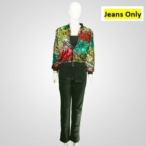 Stylish Vintage Black Jeans, 90s Throwback, Trendy Retro Fit